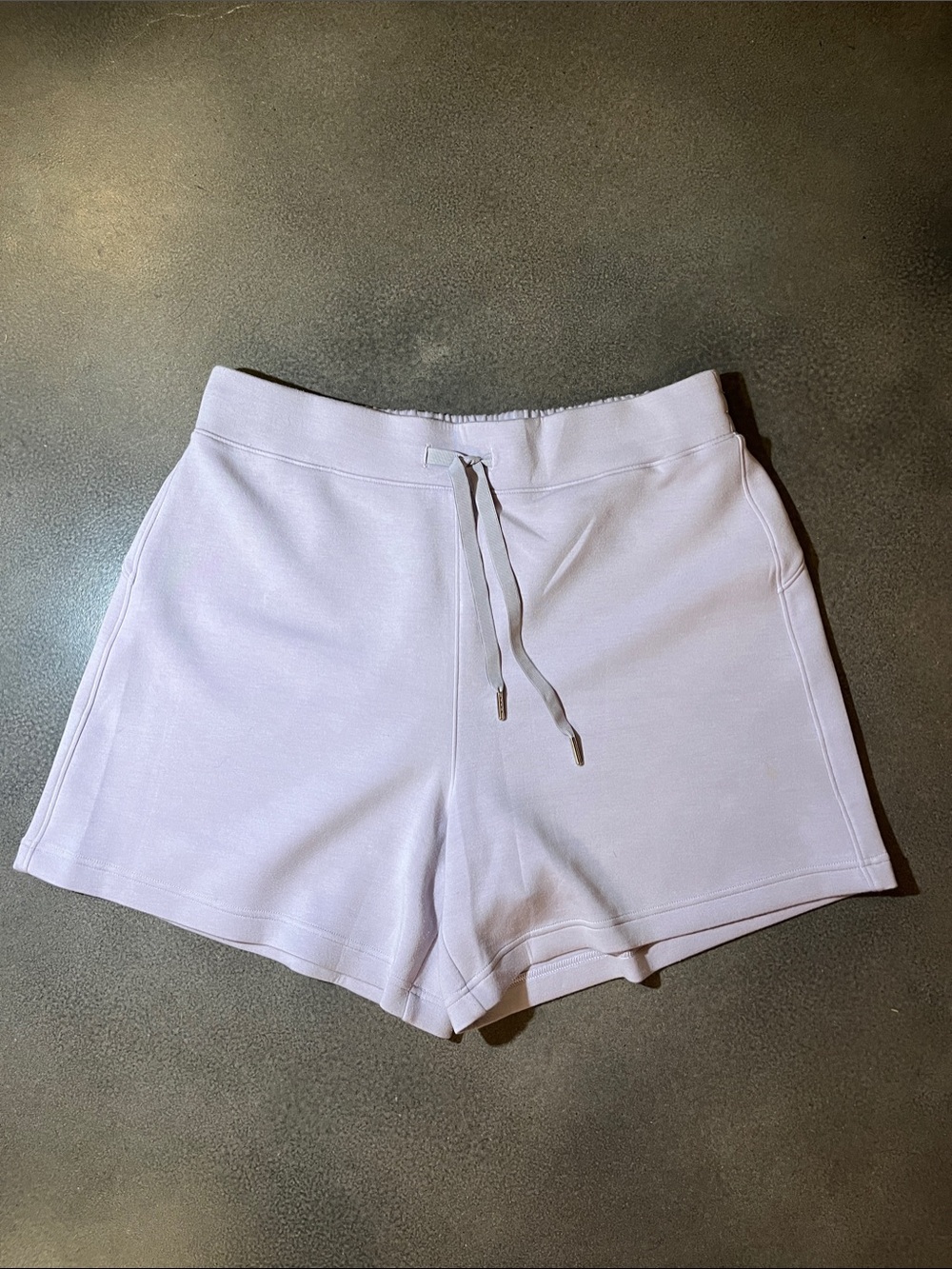 SPANX Light Lavender Drawstring Shorts